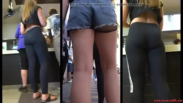 Candid Teen Leggings