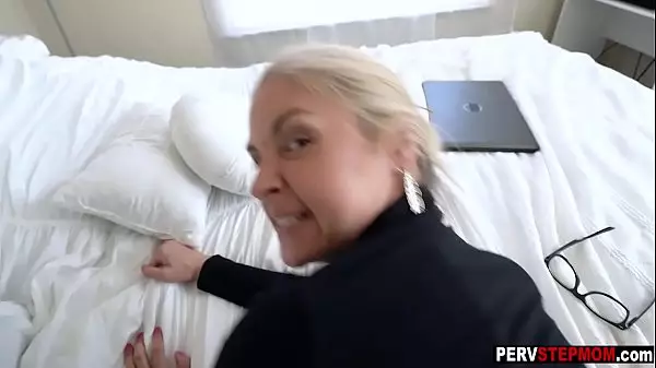 Blonde Milf Stepmom Wants New Round With Her Little Boy