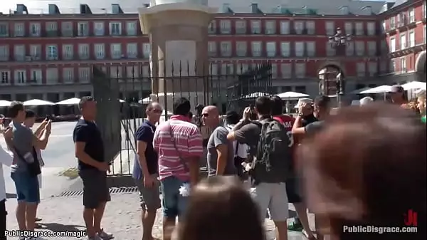 Tourists Shooting Slave In Public