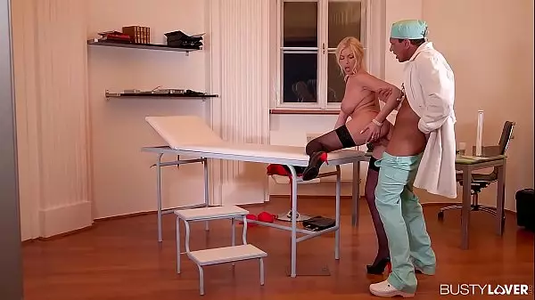 Busty Lovers Get To See Top-Heavy Big Butt Slut Donna Bell Fucked By Doc