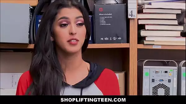 Shoplifting Latina Teen Fucked By Guard - Sophia Leone