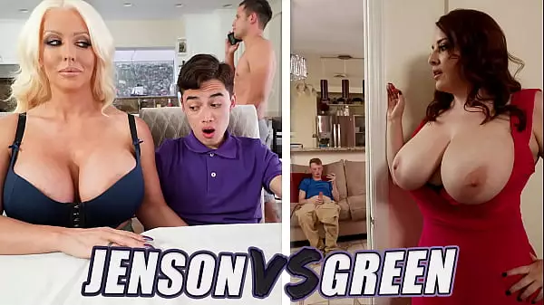 Bangbros - Battle Of The Stepmom Goats: Alura Jenson Vs Maggie Green