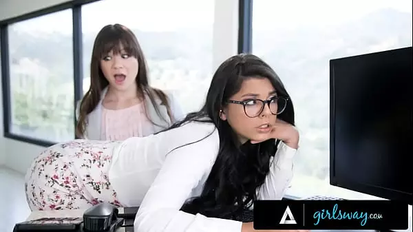 Girlsway - Angry Dominant Boss Needs Incompetent Rookie It Gina Valentina To Satisfy Her