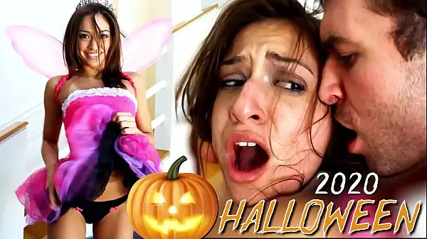 Petite Fairy Princess Destroyed On Halloween - James Deen & Sara Luvv Halloween 2020