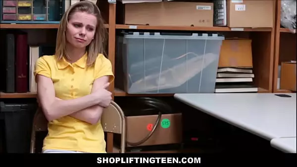 Skinny Blonde Shoplifting Teen Fucked By Officer - Catarina Petrov