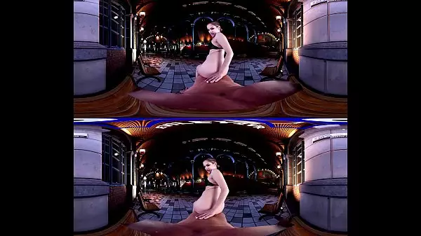 Evileyevr - A Victorian Train Station Fantasy With Sexy Bobbi Dylan