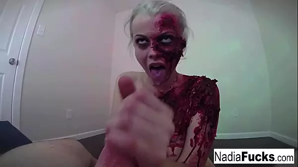 Hot  Zombie Gets Her Fill Of Cock And Jizz