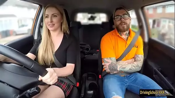 Fake Instructor Fucks Busty Minx Georgie Lyall In The Car