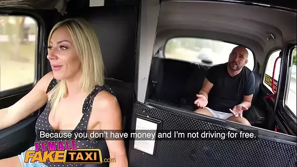 Female Fake Taxi Busty Blonde Rides Lucky Passengers Cock To Pay Fare