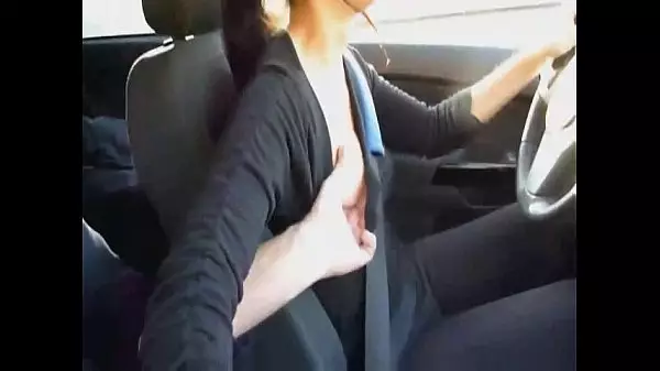 Jerking Off Driving