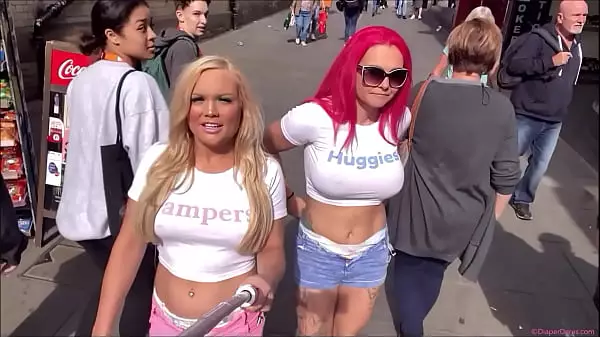 Jessica Morgan   Roxi Keogh Wear Nappies In Public! | (May 2022)