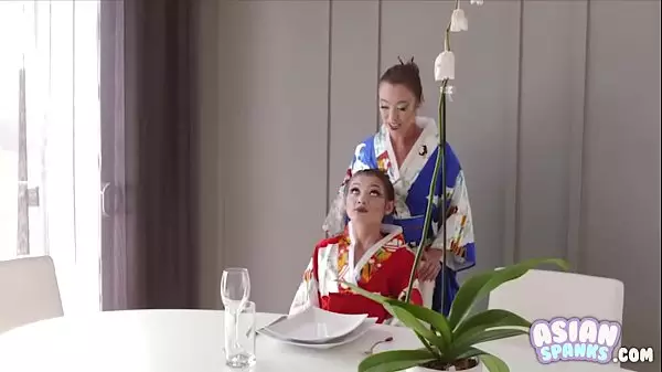 Lesbian Geisha Teen Massaged (Alex De La Flor - Christy Love): Asianspanks.cOm