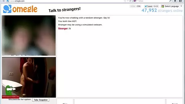 Omegle Upskirt