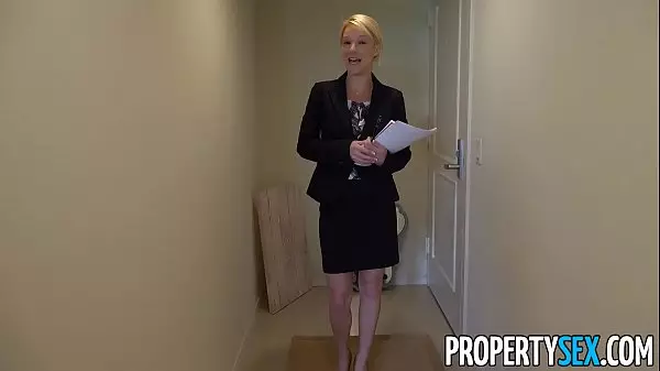 Propertysex - Blonde Southern Milf Real Estate Agent Gets Creampie