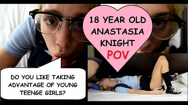 "Do You Like Taking Advantage Of Age Girls?" Asks 18 Year Old Student Anastasia Knight To Creepy Old Man Joe Jon