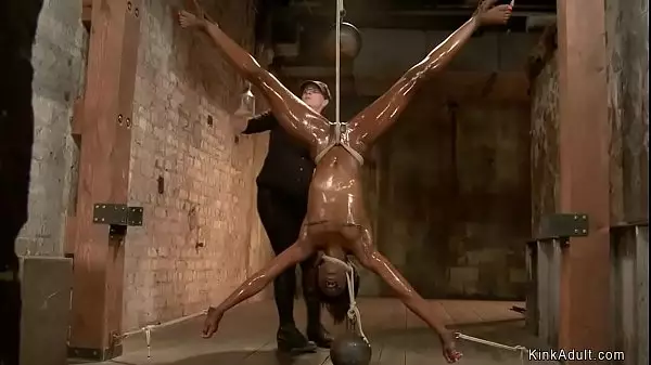 Ebony Slave Twat Hooked And Fingered