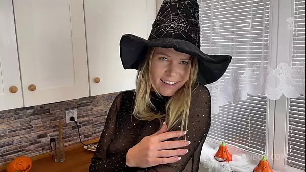 Halloween Special - Fuck Broom In Pussy And Ass,Chocolate Pudding,Pissing,Anal Creampie