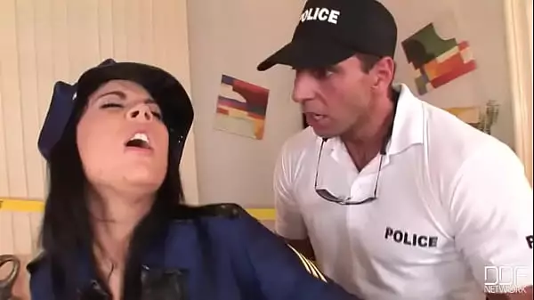 Hardcore Crime Scene: Sex Addict Gets Her Asshole Fucked!