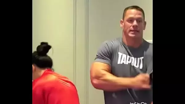 John Cena And Nikki Bella Celebration 500K