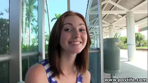 Povlife Pale Redhead Pick Up Teen Facialized