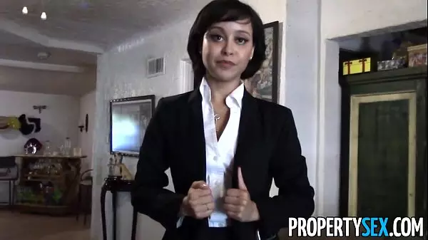 Propertysex - Cute Real Estate Agent Makes Dirty Pov Sex Video With Client