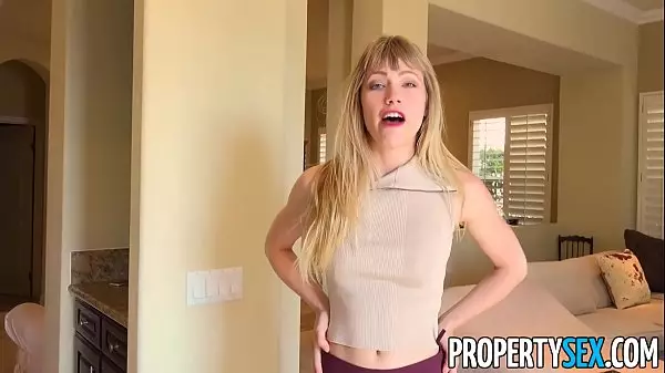 Propertysex - Sexy Young Homebuyer Fucks To Sell House