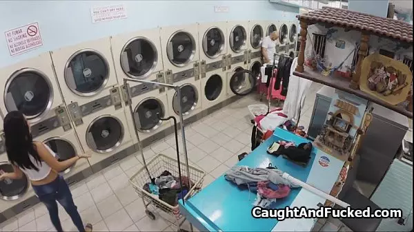 Laundromat Threesome