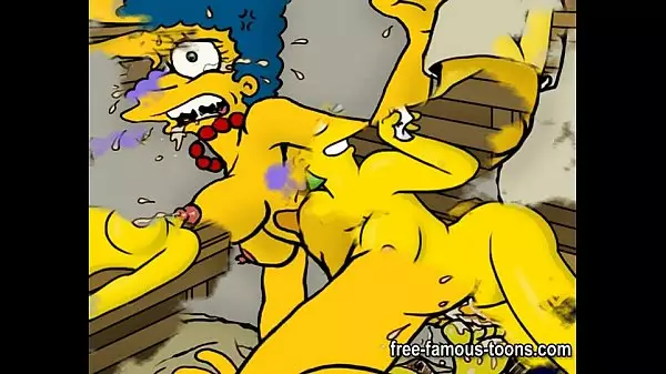 Marge Simpson Anal