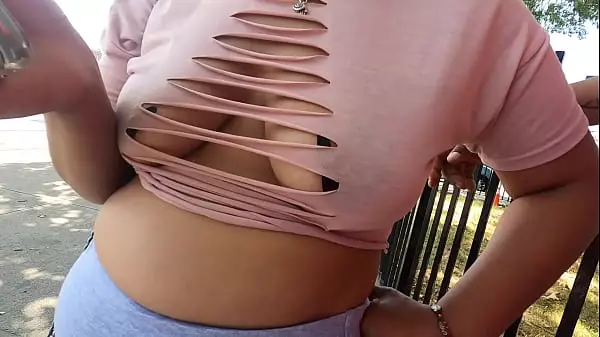 No Bra Side Boob