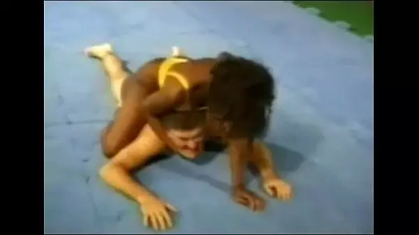 Black Mixed Wrestling