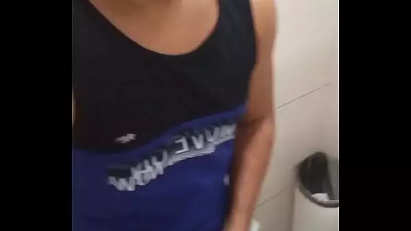 Gay Bathroom Blowjob