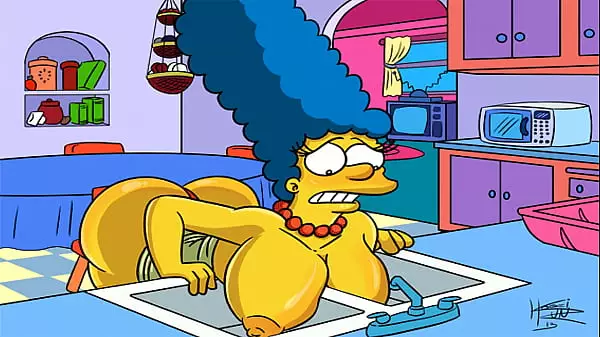 The Simpsons Footjob