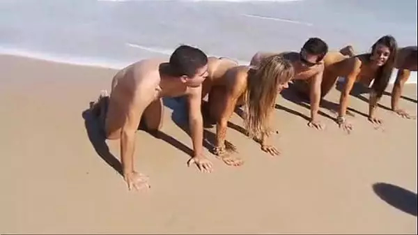 Naked On Beach Hd