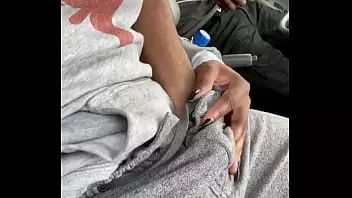 Fingering In Car