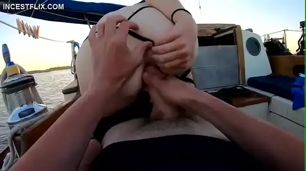 Topless Women On Boats