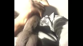 Big Black Cock Jerking Off