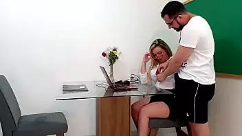 Professora Fazendo Sexo Com Aluno