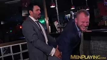 Gay Men In Suits Having Sex