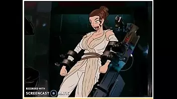 Rey Naked Star Wars