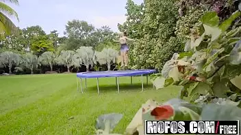 Naked Girls On Trampoline