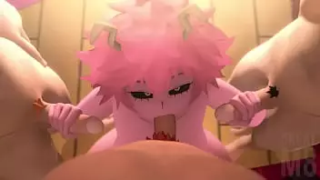 Naked Mina Ashido