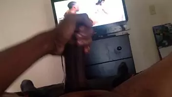 Black Dude Jerking Off