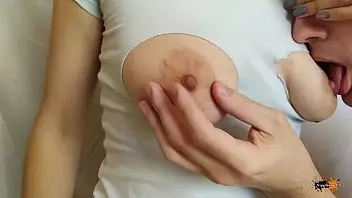 Girl Play Nipple